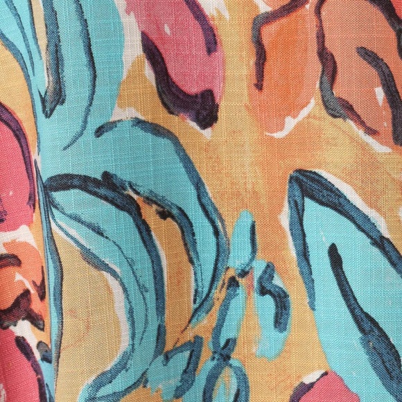 Petal & Pup, Love & Harmony Avery Maxi Dress Multi Floral Size L NWT Resortwear - Picture 9 of 9